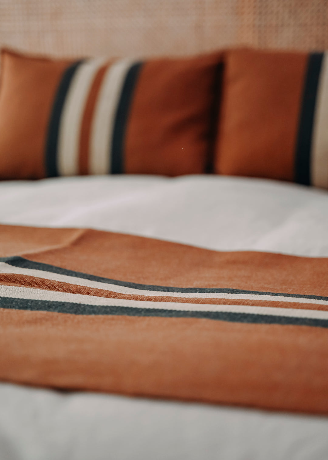 Piecera Camel franjas
