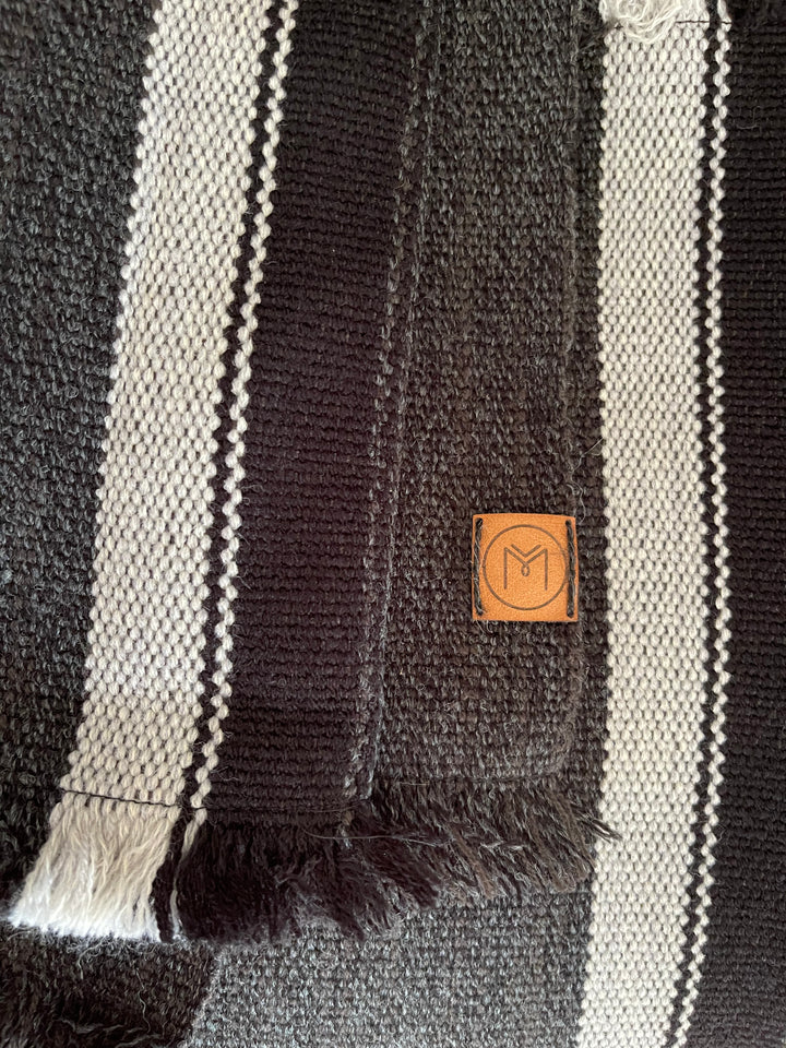 Three-Striped Graphite Blanket
