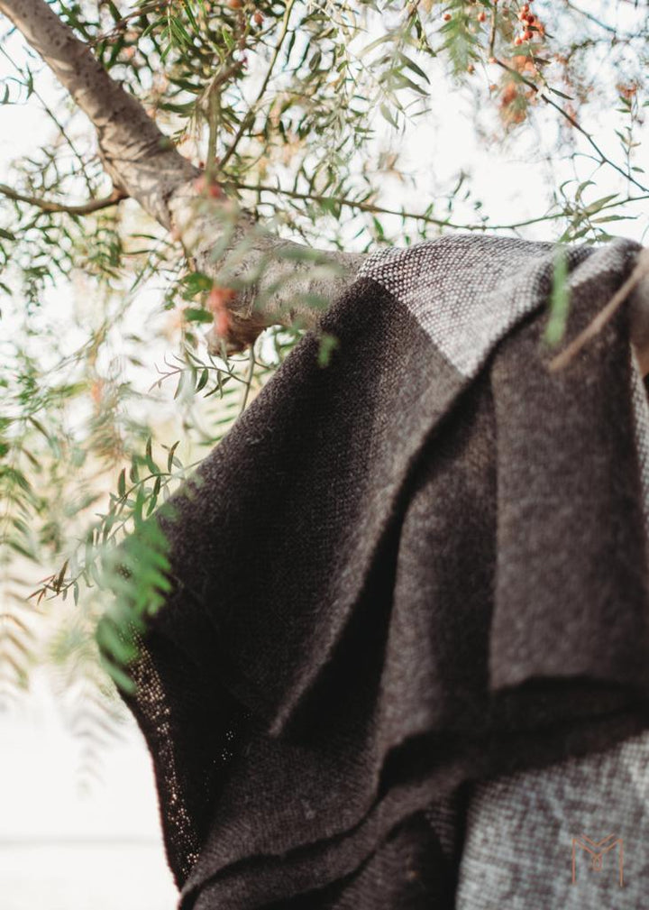 Three-Tone Poncho