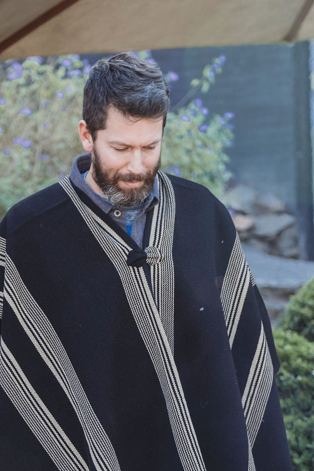Three-Striped Graphite Blanket