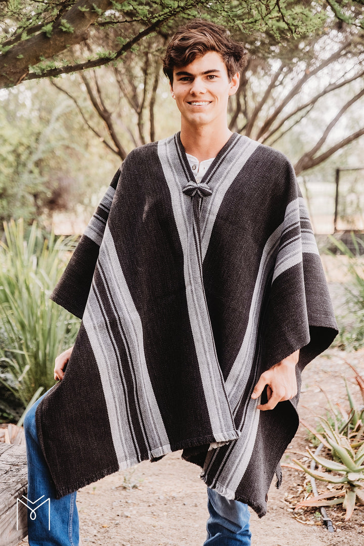 Three-Striped Graphite Blanket