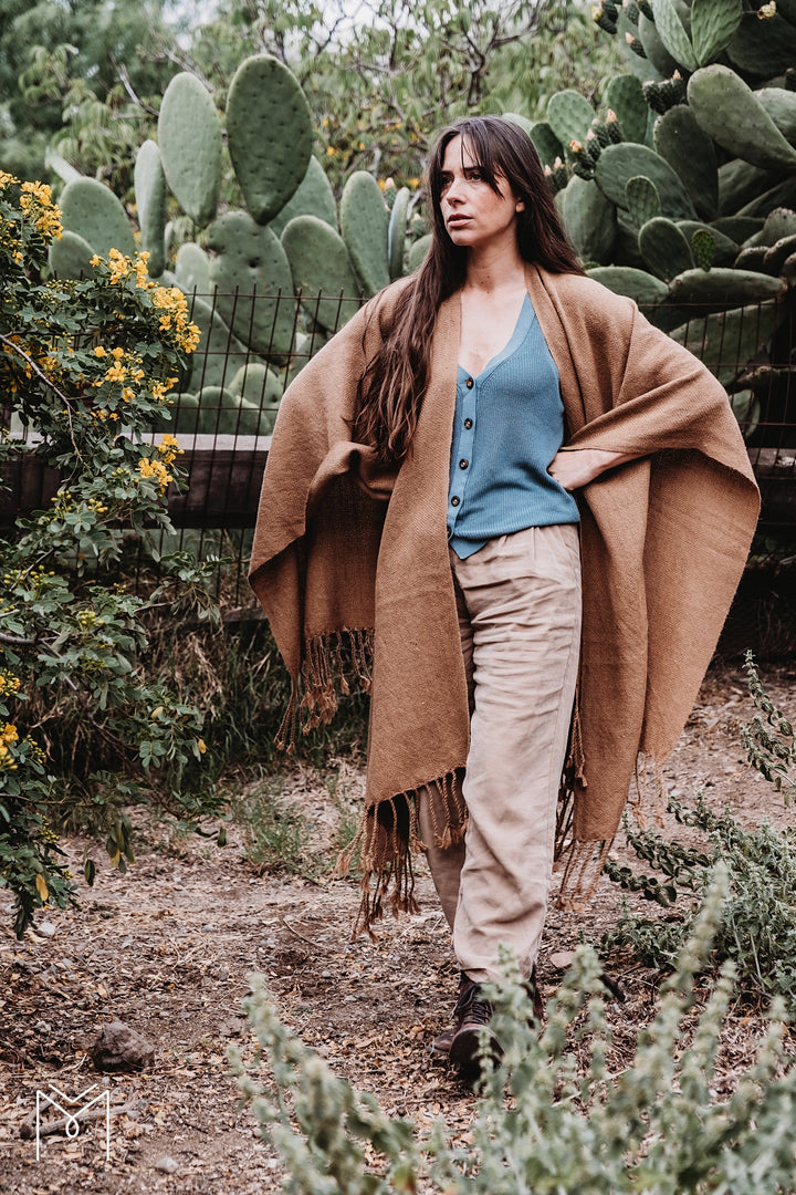 Ruana Light Brown