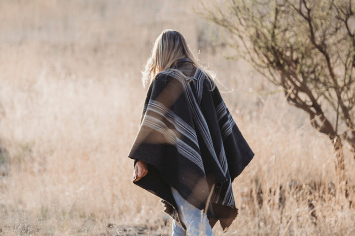 Three-Striped Graphite Blanket
