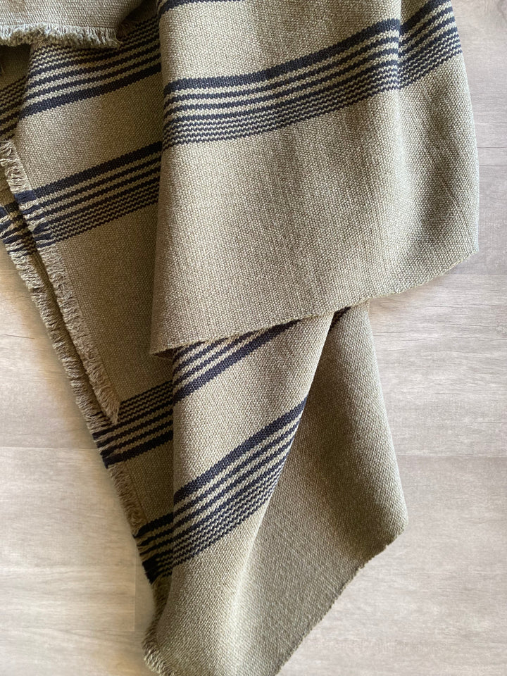 Three-Striped Moss Blanket
