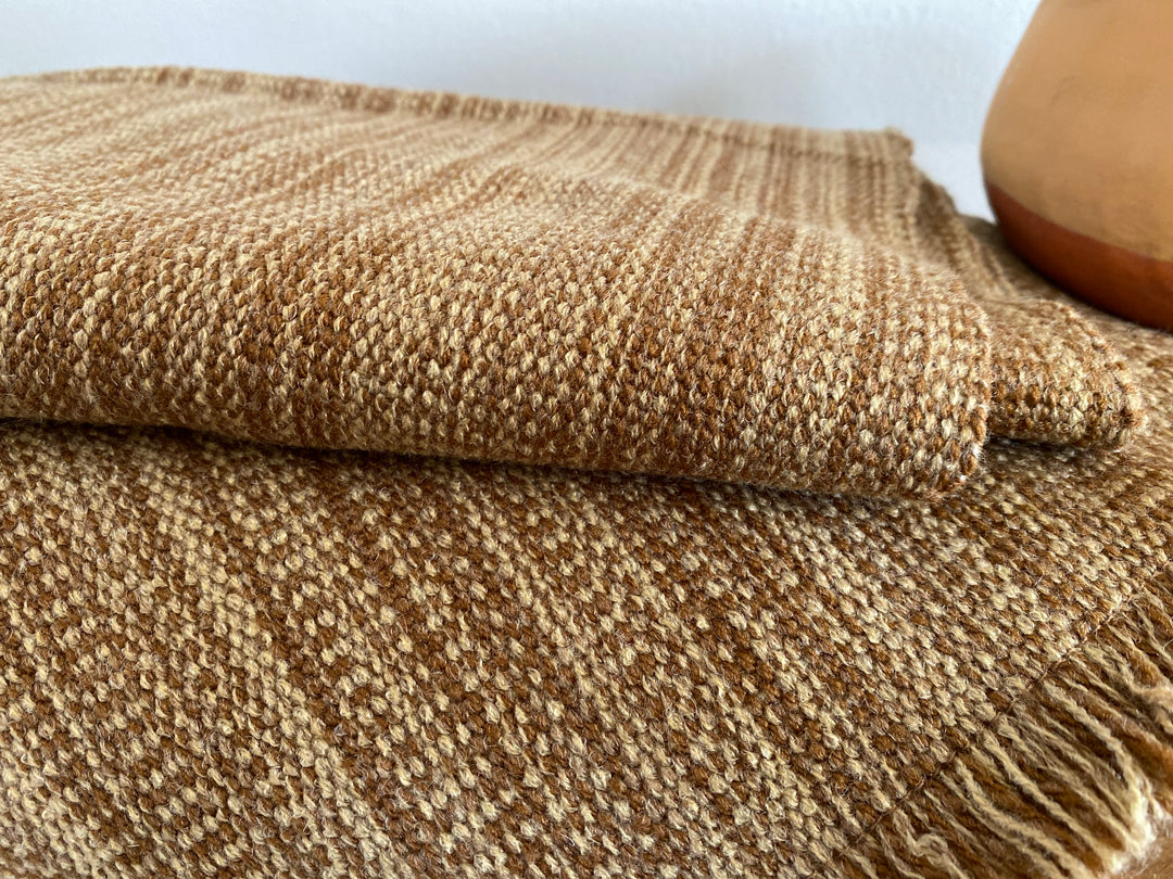 Plain Beige Poncho