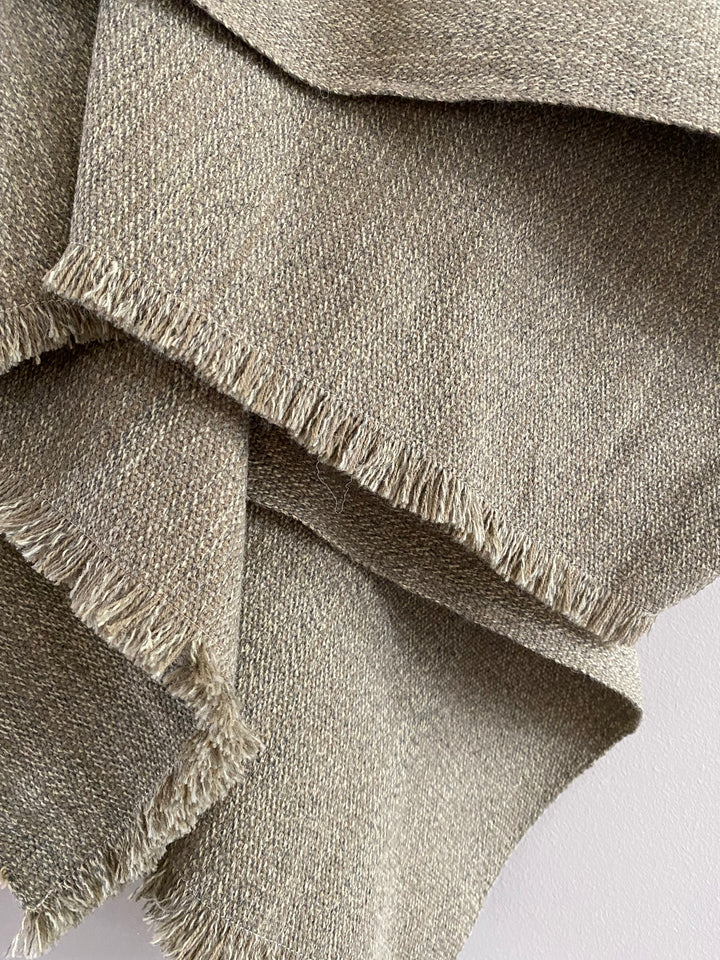Plain Green Moss Poncho