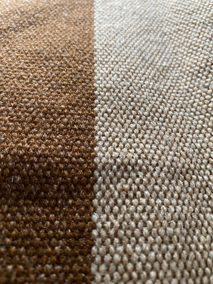 Manta Dos Tonos Camel y Beige